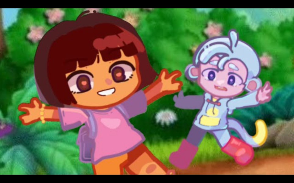 [图]（转载）Don't Listen - Amanda The Adventurer (Dora The Explorer AU) Combined | Gacha