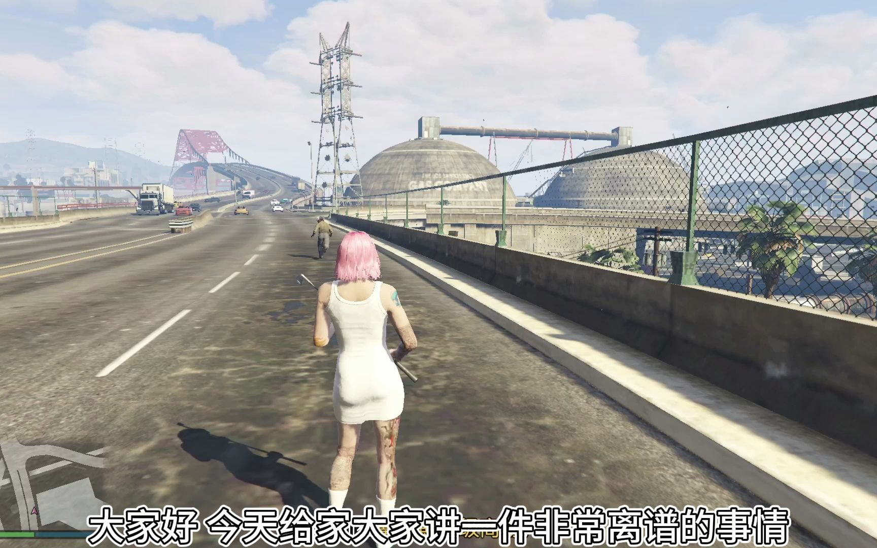 GTA线上也有动物?今天在线上发现了一条鱼!网络游戏热门视频