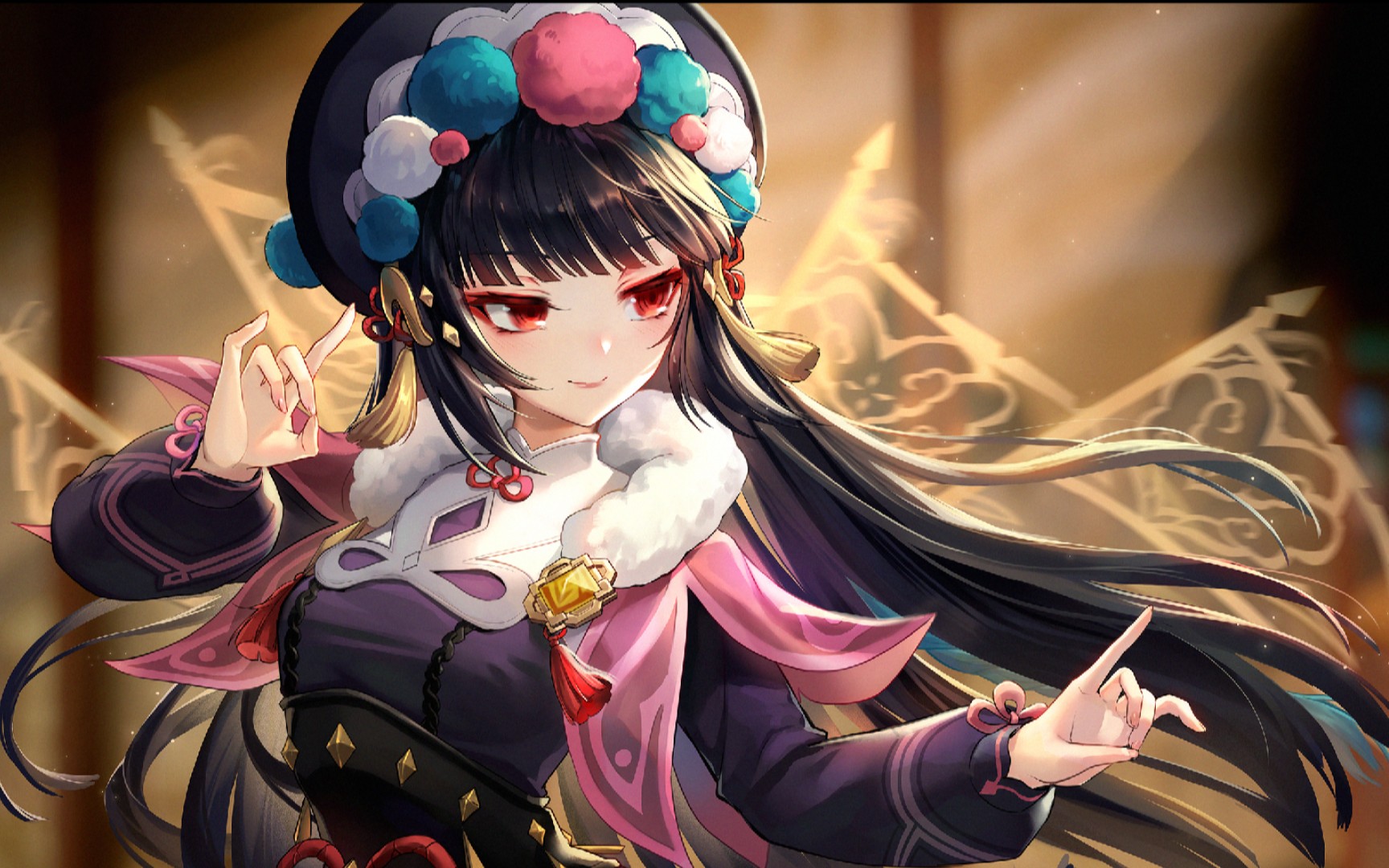 活动作品原神神女劈观4k纯享