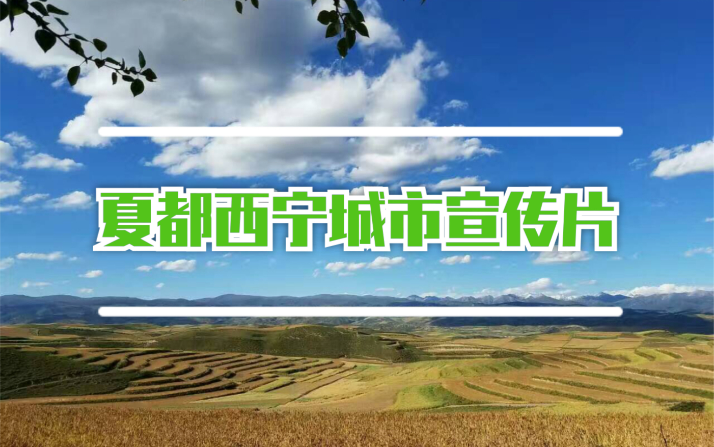 【宣传片】夏都西宁哔哩哔哩bilibili