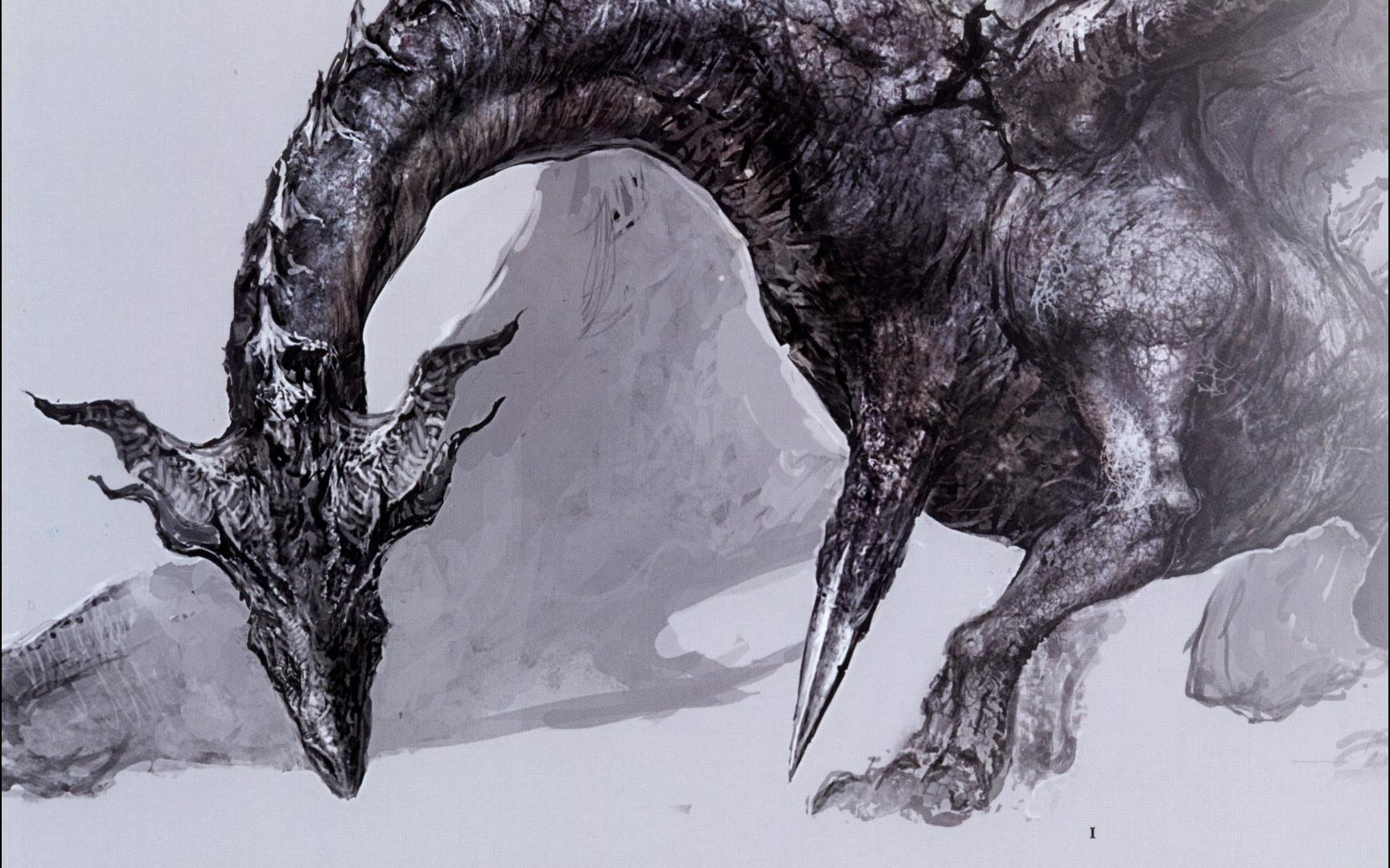 《黑暗之魂2》boss战——沉睡之龙罪龙 不搞堆怪就搞拖时间