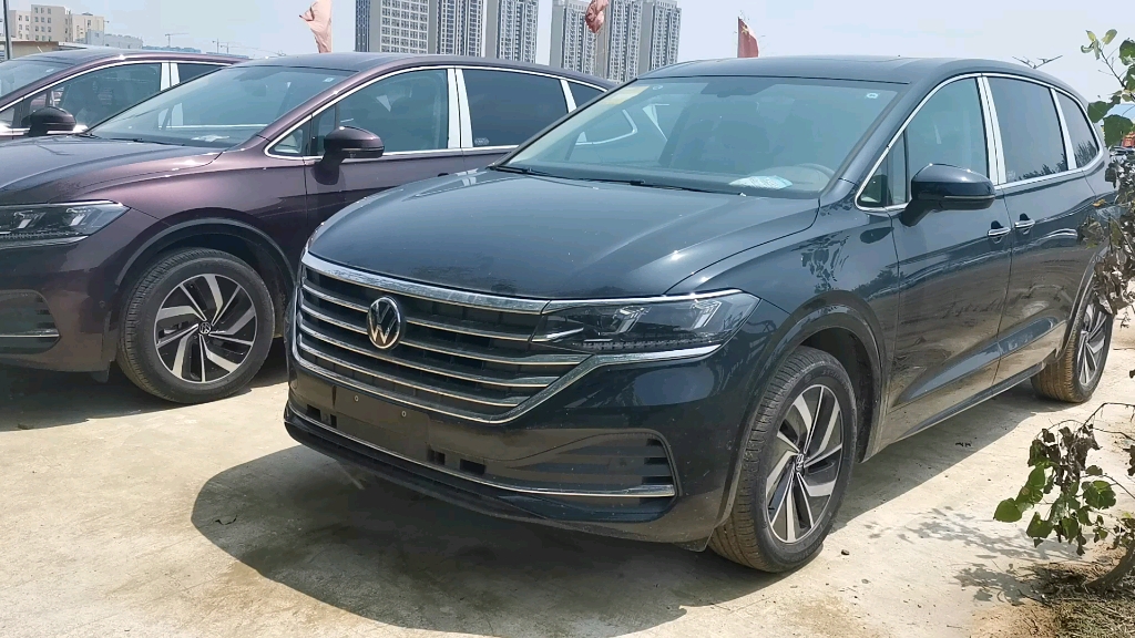 中大型mpv大众蔚然330豪华,黑色,红色到车