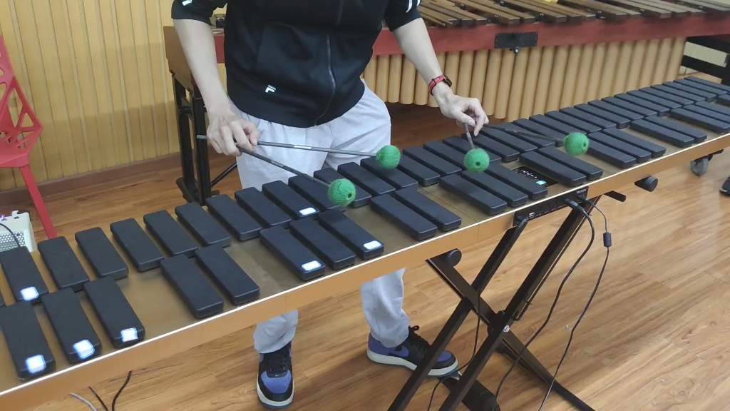 雷风打击乐最新tratech系列电子马林巴之颤音琴音色试听