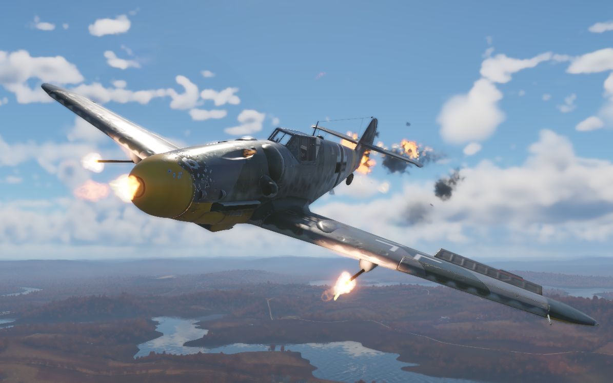 【空历投稿】欢迎来到"击杀效率至上"时代 -- 吊舱bf109g6乱杀