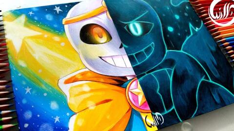 WillD - Cross Sans VS Epic Sans - Undertale AU 💛💀💜 VIDEO