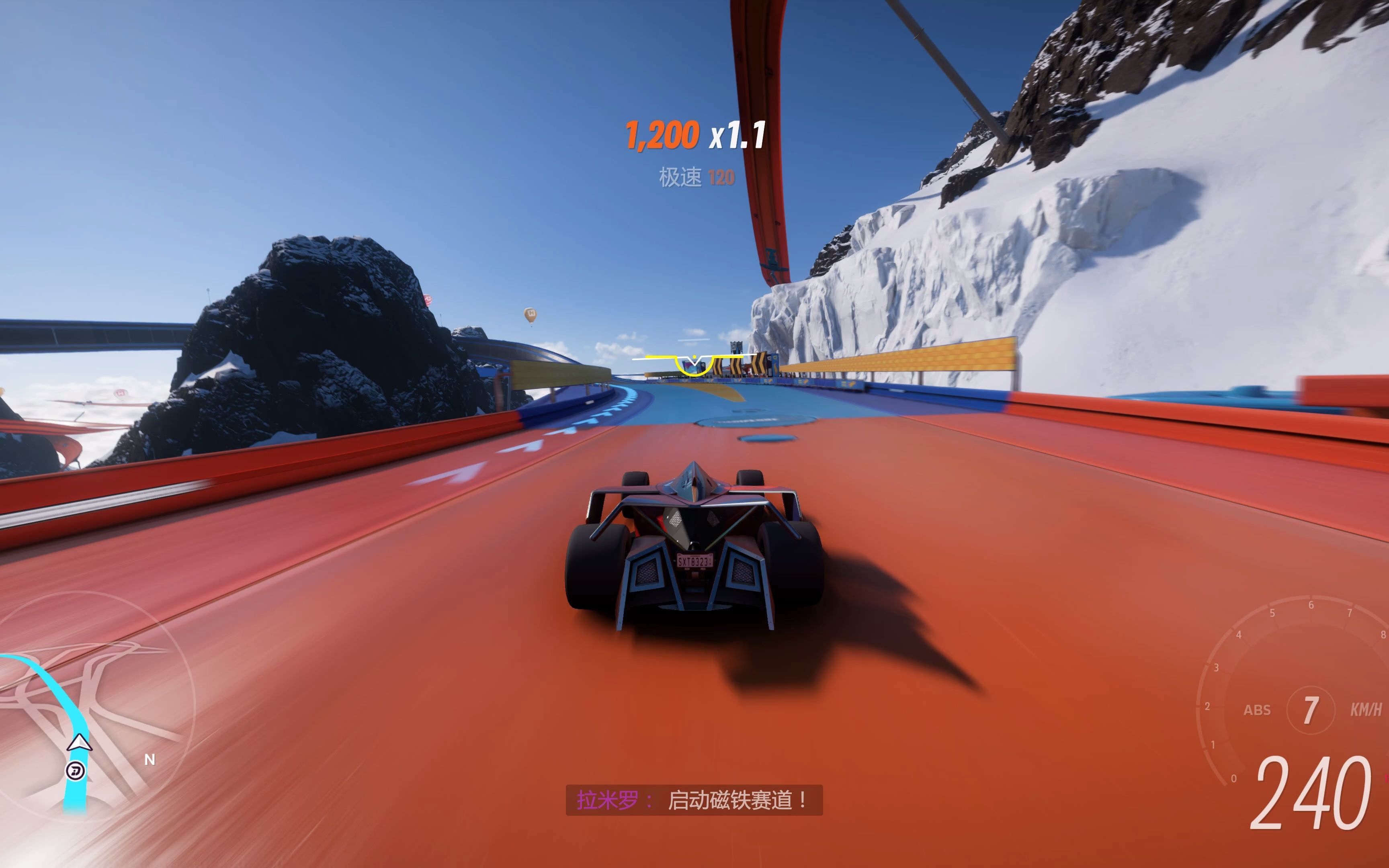 [4k] 地平线5 dlc hotwheels 风火轮 最高画质 初体验