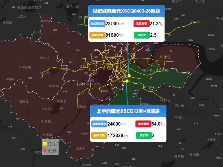 2025年杭州首批出让宅地挂牌!萧山北干西和世纪城南各挂1宗!哔哩哔哩bilibili