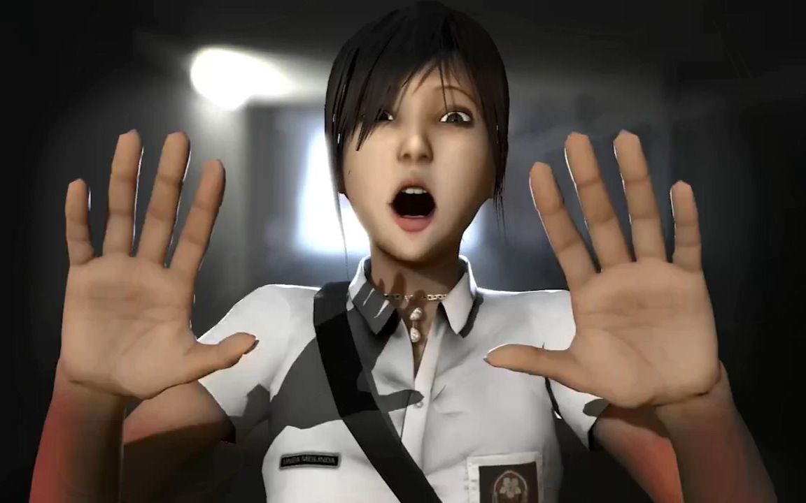 恐怖游戏小镇惊魂dreadout第一期前后双摄照亮鬼的美