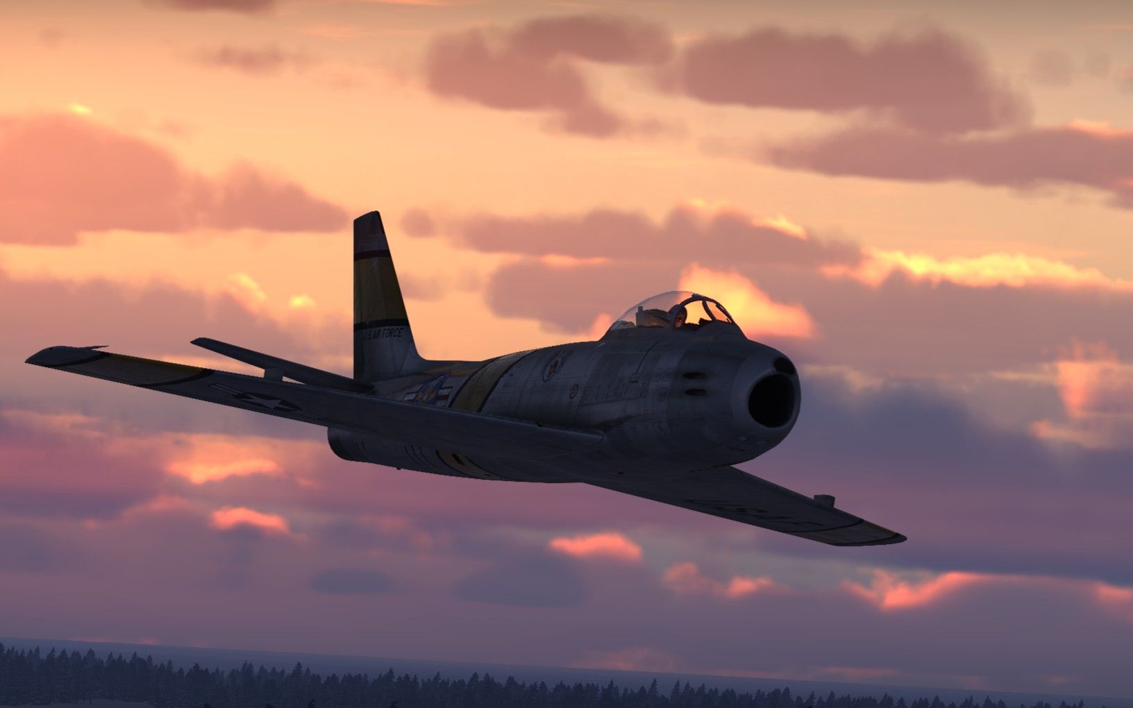 战争雷霆 f86f-2佩刀 六杀饺子 2.