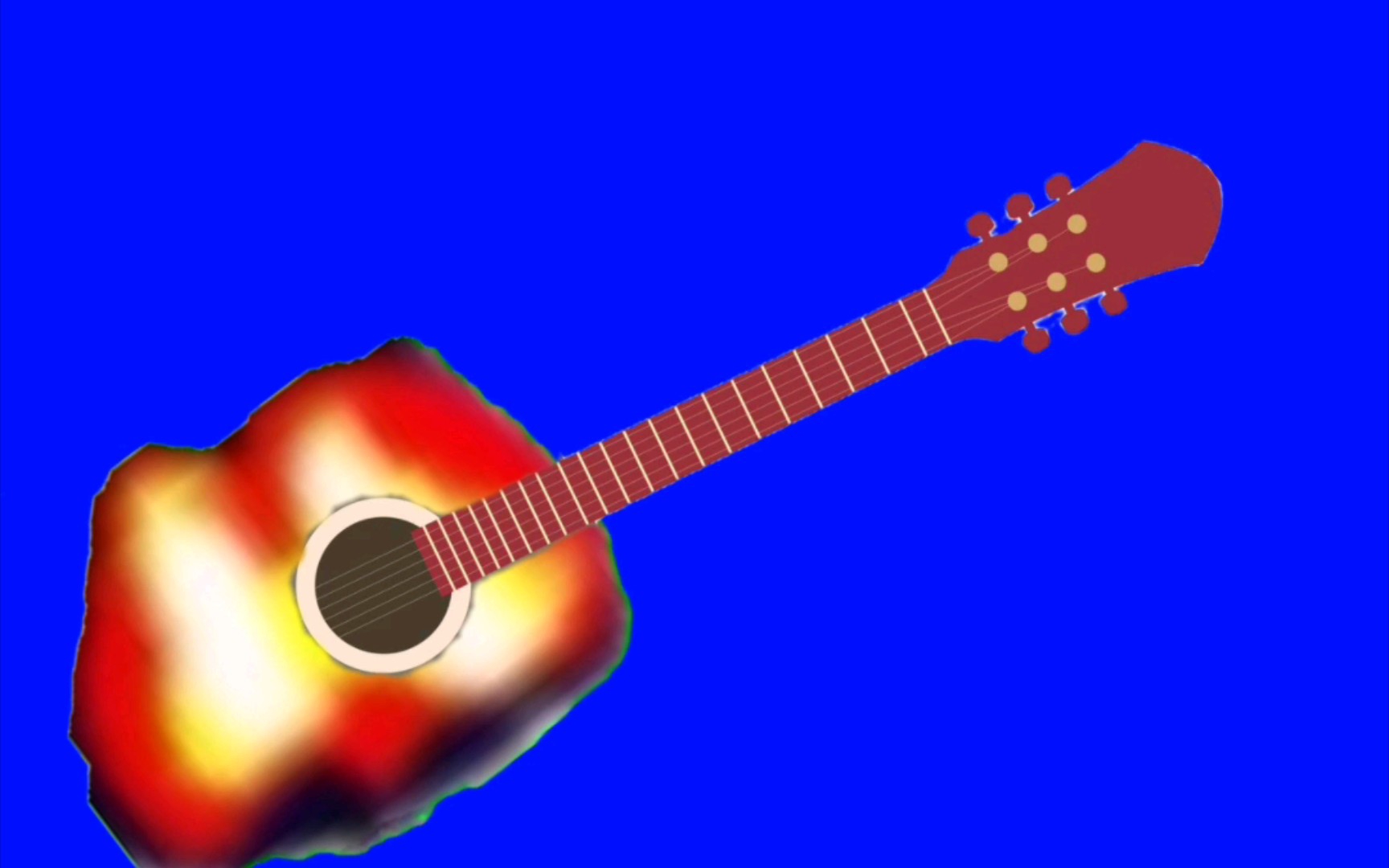 能发出悦耳声音的吉他-渗透机器猫-旋转宇宙-哔哩哔哩视频