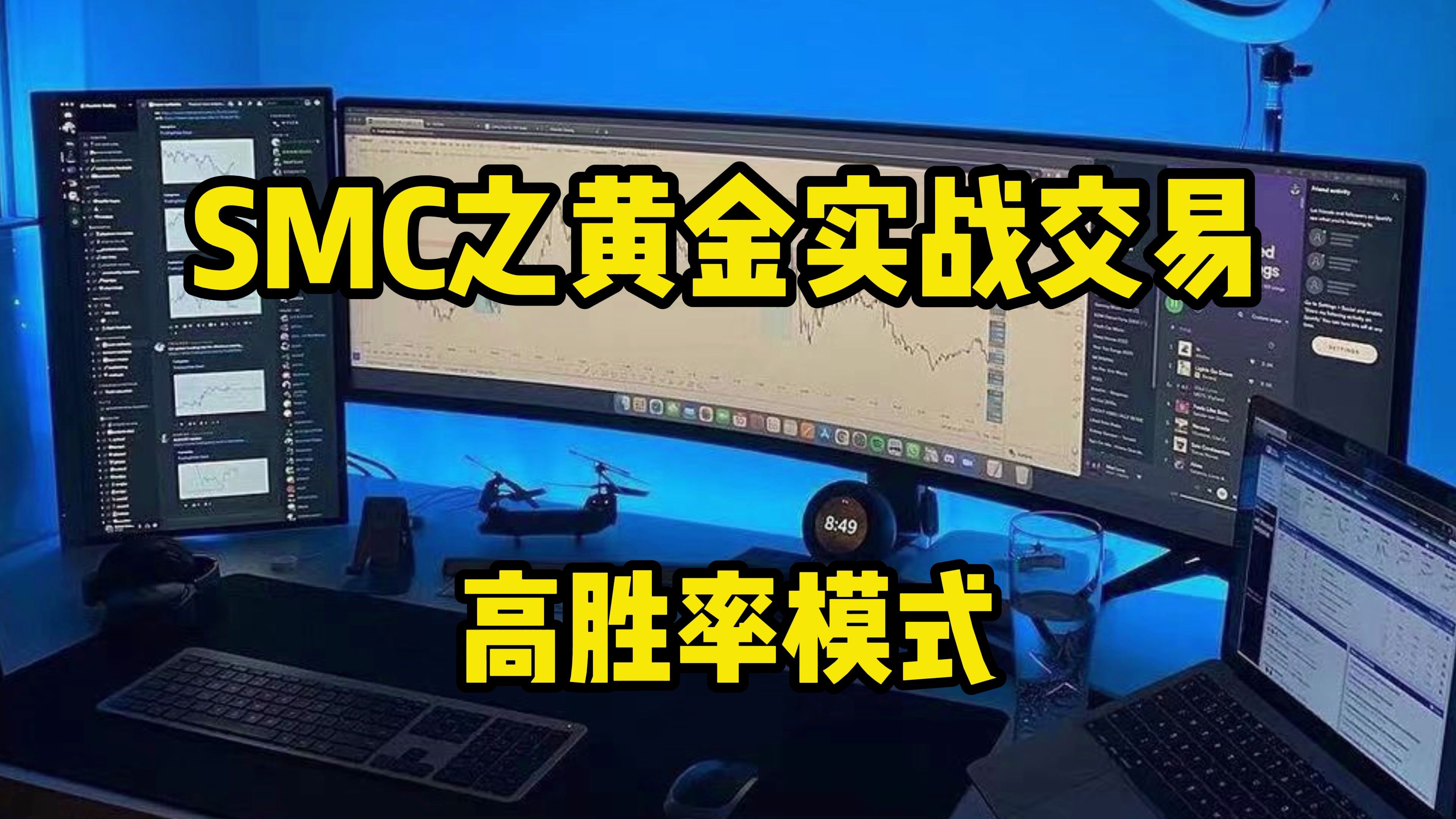 五分钟搞懂smc之黄金的实战操作/极简交易模式/新手必看/日内交易哔哩哔哩bilibili