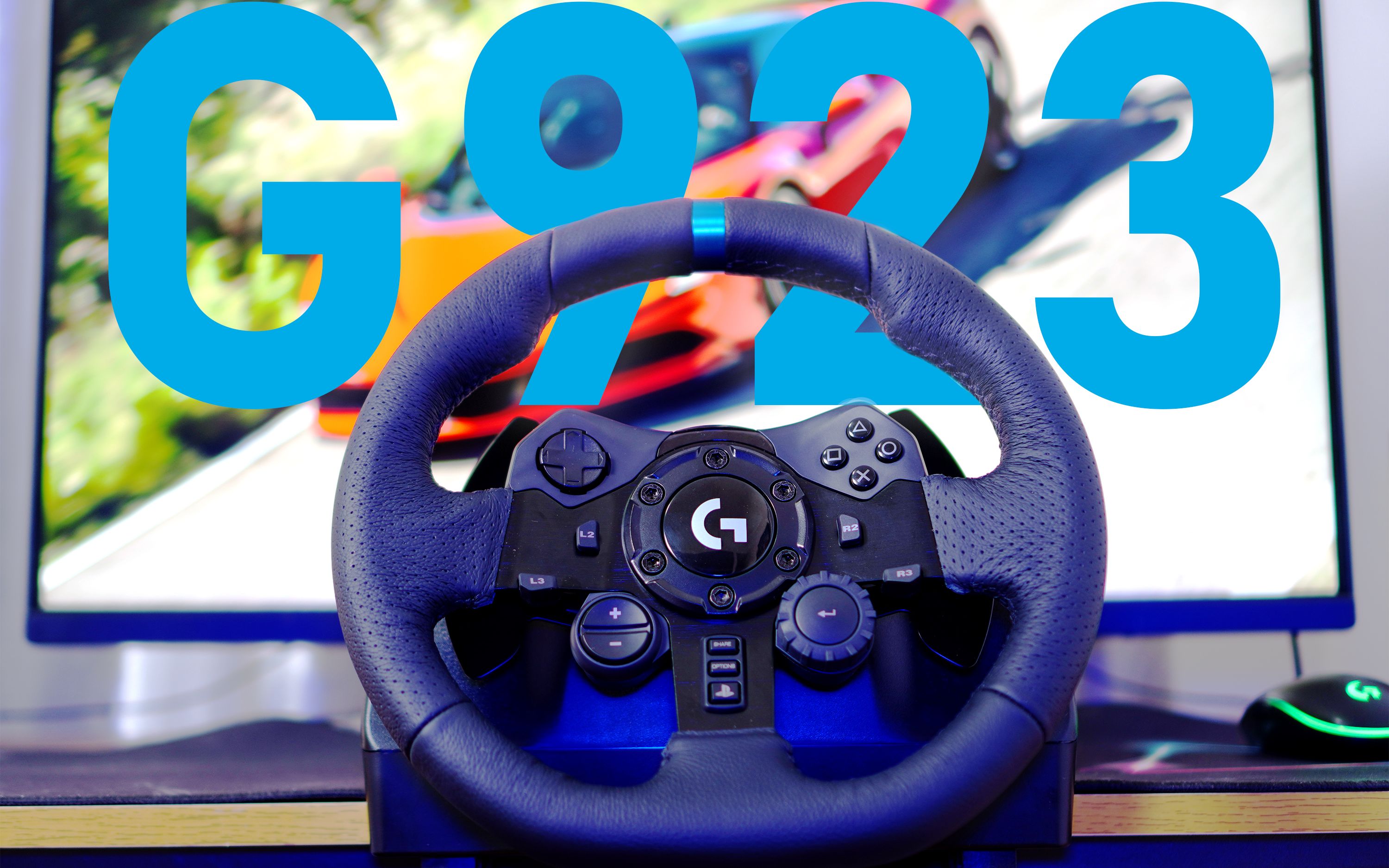 活动作品键盘车神游戏方向盘入门神器罗技g923b站首测赛车模拟器前车