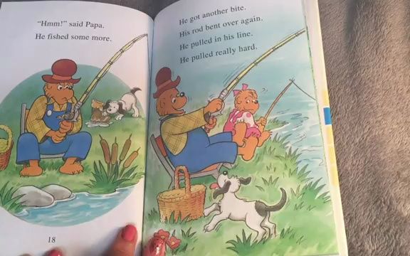 [图]The Berenstain Bears' Gone Fishing贝贝熊跟着爸爸去钓鱼