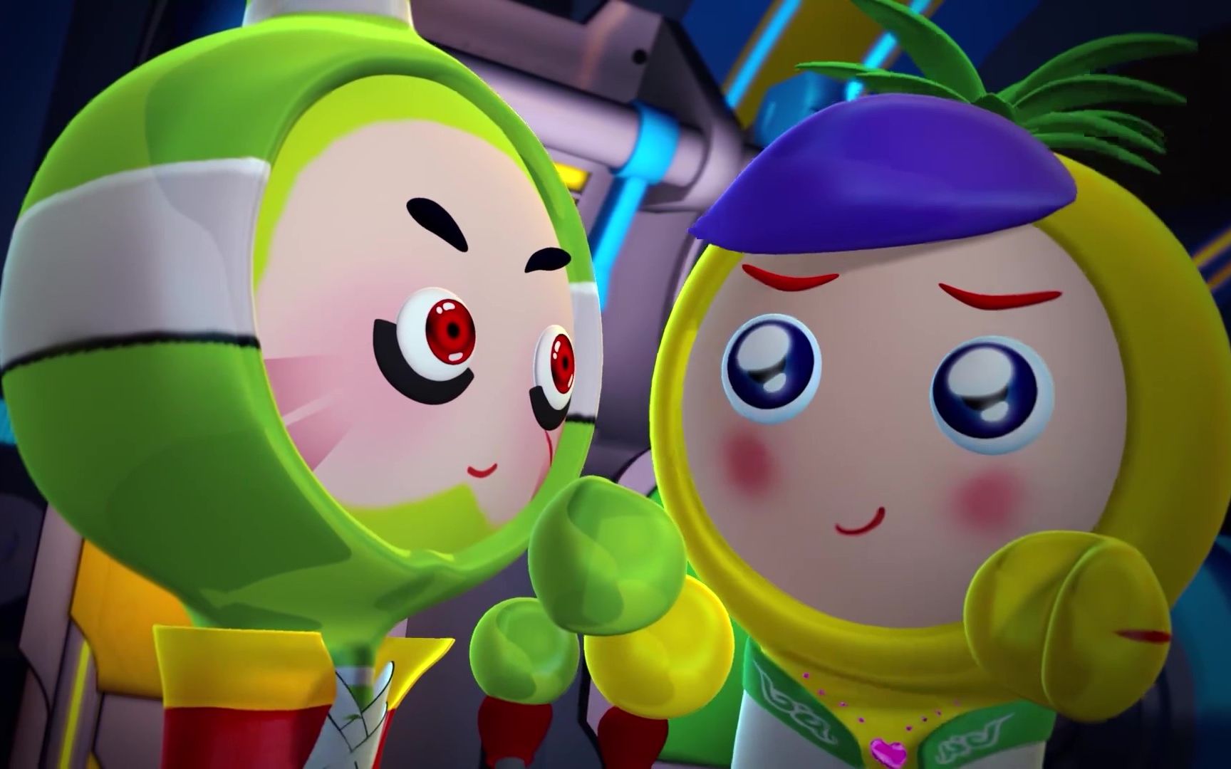 菠萝小薇,小果叮双人机甲!四版集结战宝对比!从配角到神雕侠侣!