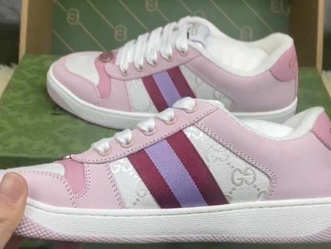 700左右买古驰樱花粉脏脏鞋,手工鞋,官方同款