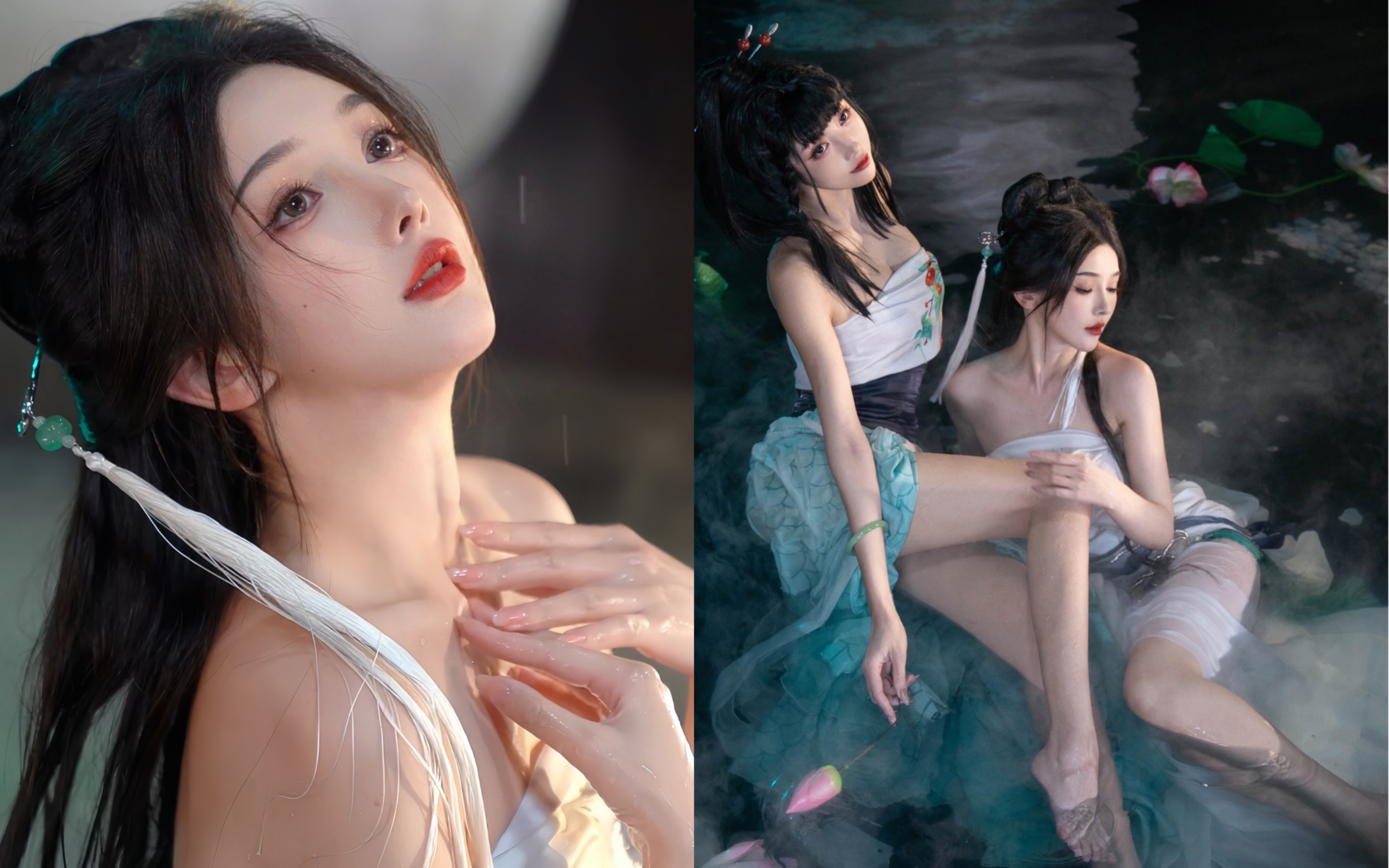 “人妖殊途，天道无情？呵，可你的眼睛分明告诉我……你动心了。”