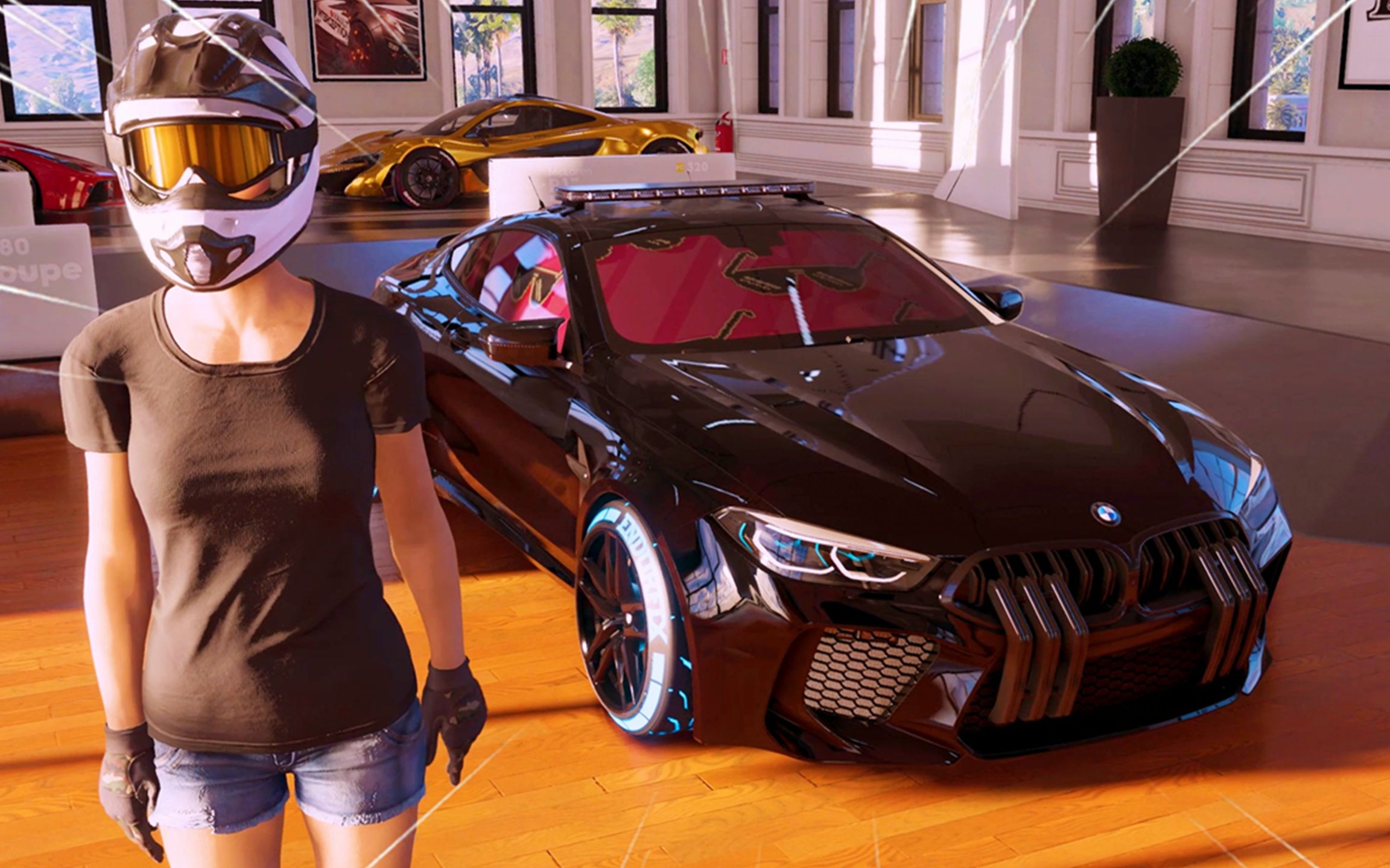 飙酷车神2童心花大价钱改装宝马m8哪辆好看