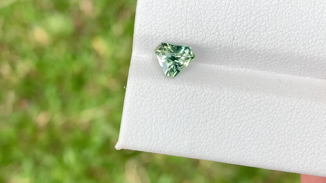 天然无烧绿蓝宝,性价比分享!好物推荐!