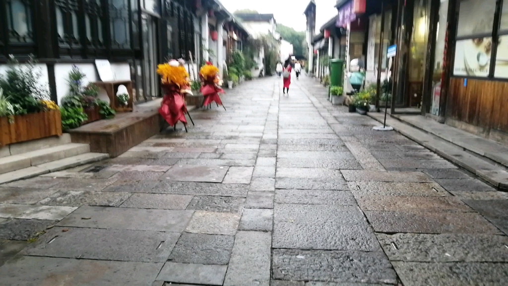 杭州大运河小河直街夏日里走一走,这样的地方有时很凉爽