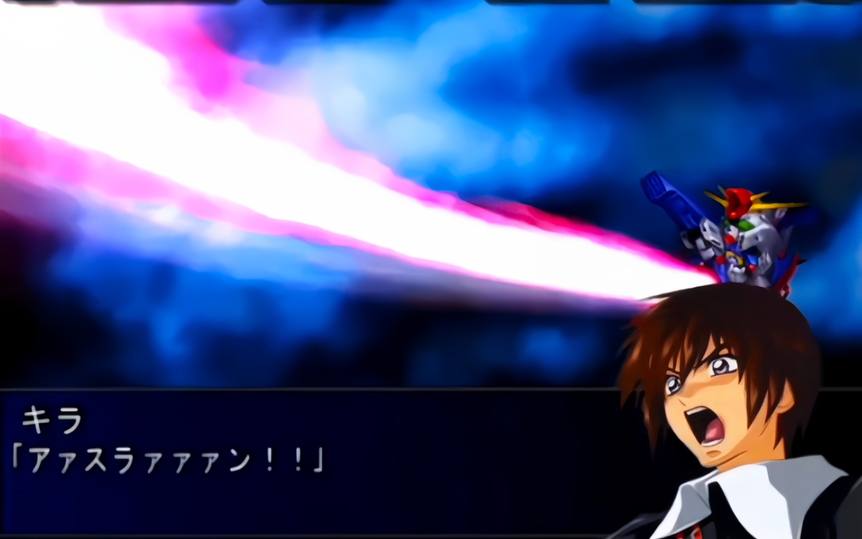 【机战mx】乱入的基拉vs渚薰(阿斯兰)