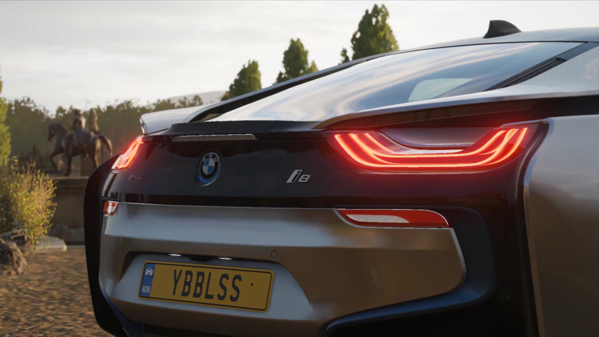 地平线4:造型犀利夸张,宝马i8格林代尔超级冲刺赛