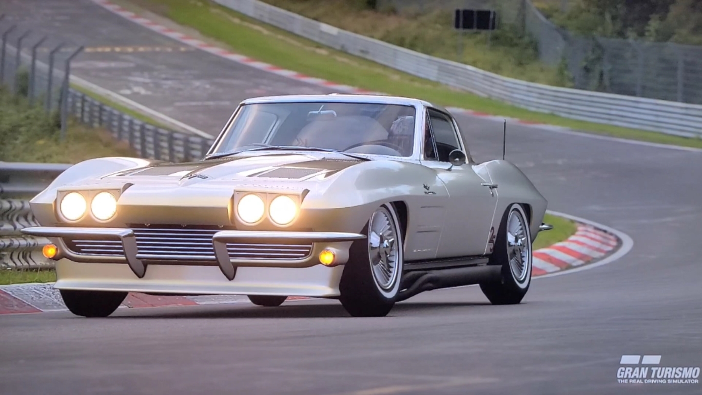 克尔维特c2漂移