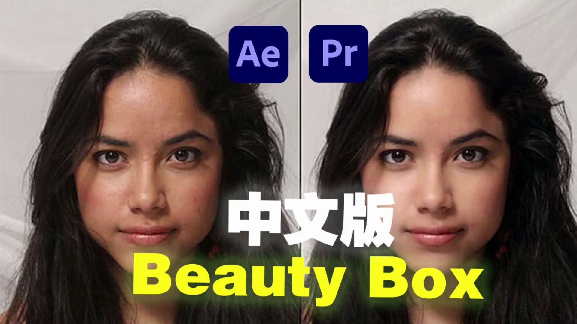 『必下推荐』视频人像磨皮润肤美颜aepr达芬奇fcpx插件 beauty box