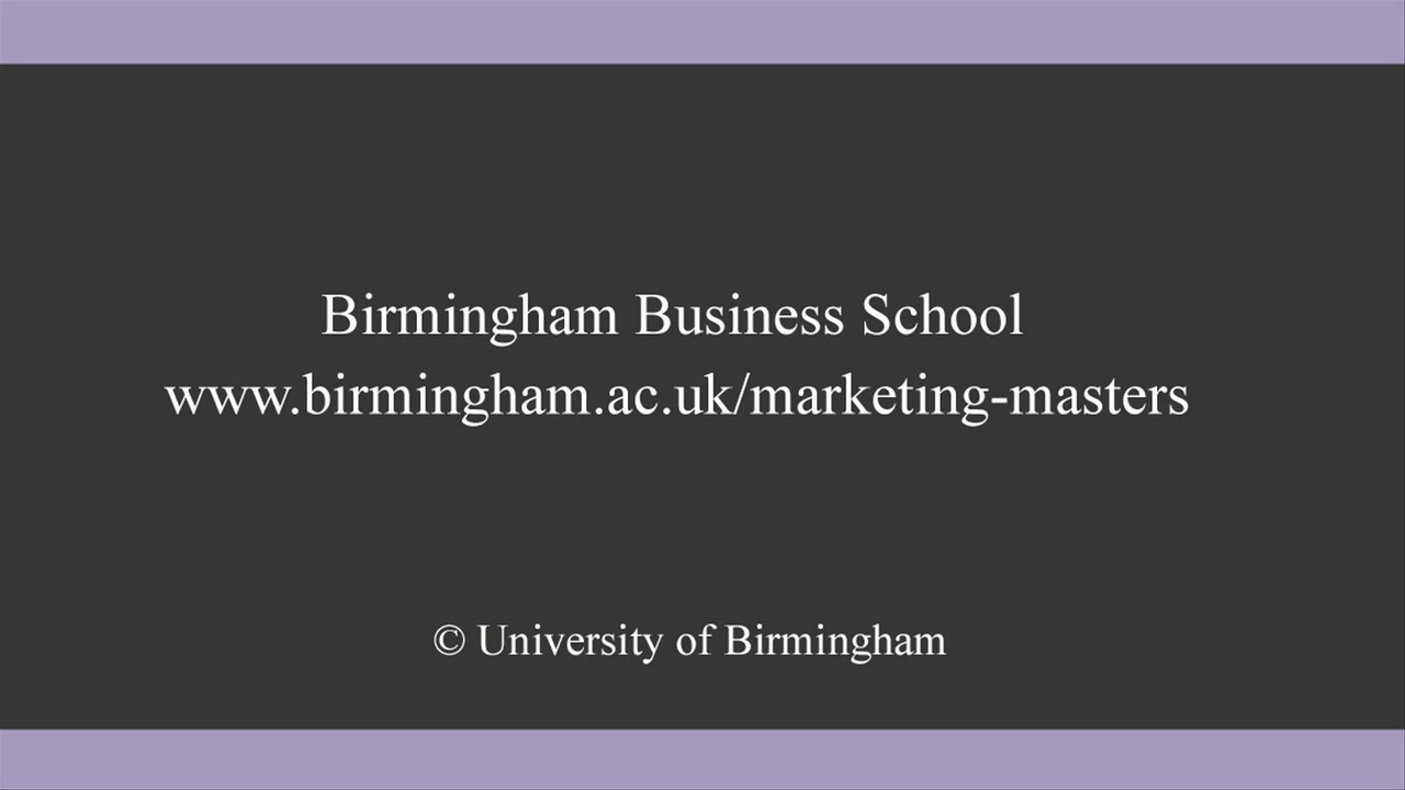 【英国】3分钟讲述伯明翰大学Marketing MSc专业就读体验哔哩哔哩bilibili