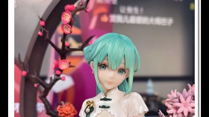 初音韶华手办!hpoi群内实物开箱照片.哔哩哔哩bilibili