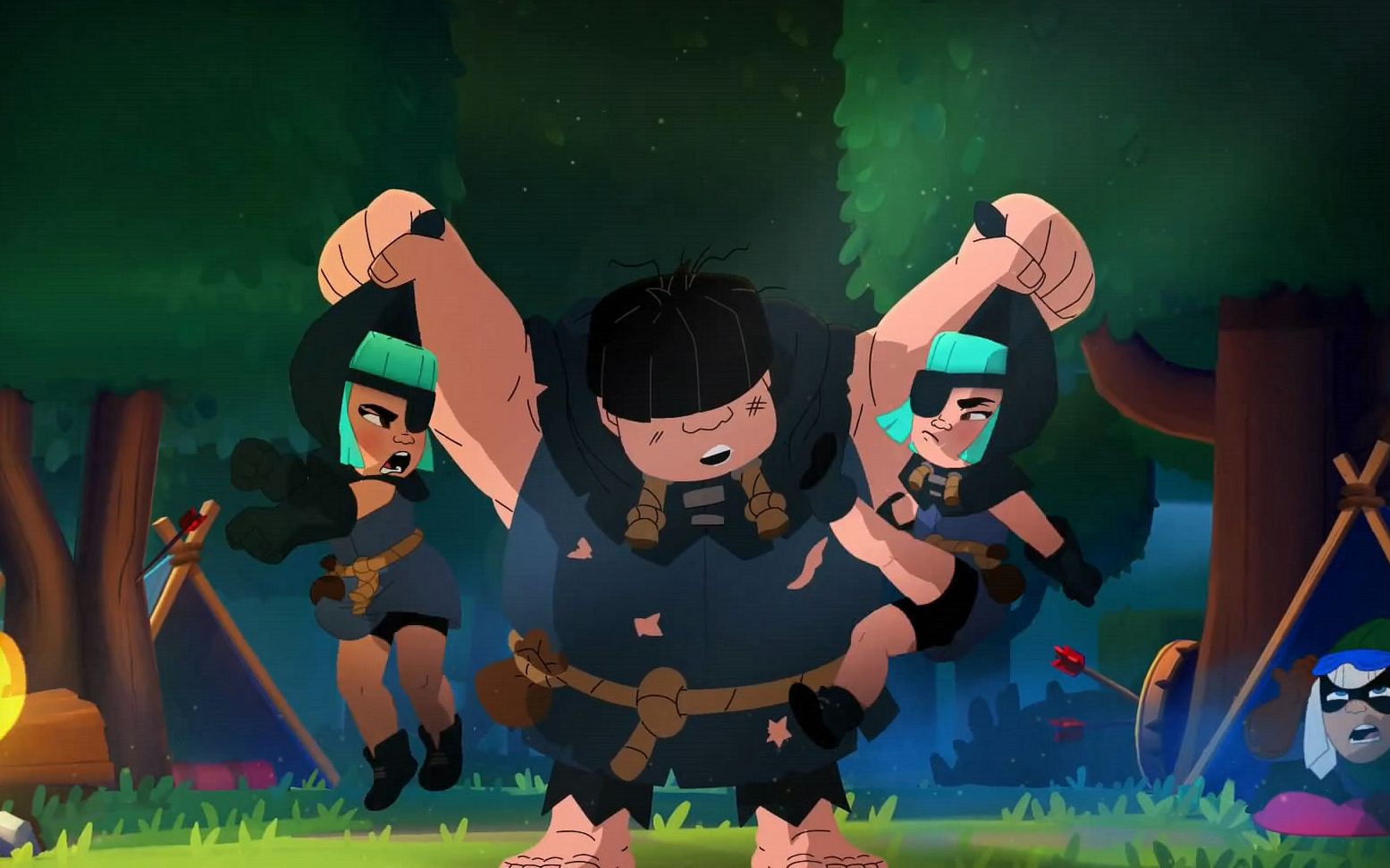 皇室战争绿林小妹挑战卡组硬核推荐