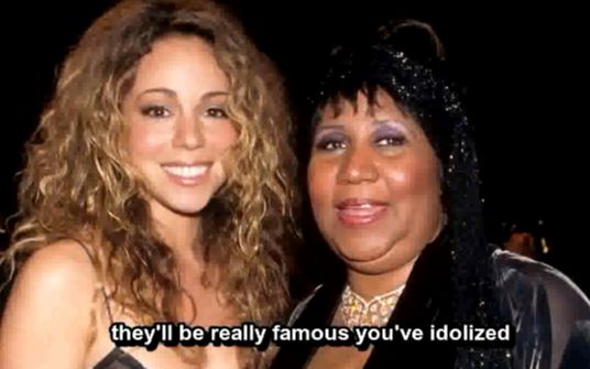 [图]Aretha and Mariah's best moments ！！