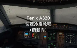 Tải video: Fenix A320 快速冷启动新手教程【微软模拟飞行2020】