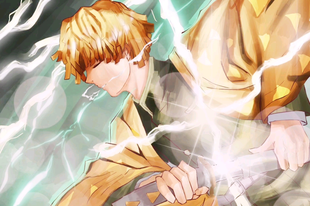 临摹一只善逸小天使