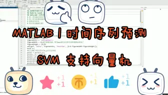 MATLAB | 时间序列预测 | SVM 支持向量机 | 附数据和出图代码 | 直接上手