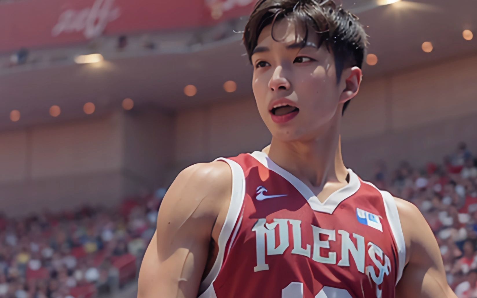 【ai】看好了,哥哥也是灌篮高手~|ai艺术绘画 | 肌肉颜值帅哥健身肌肉