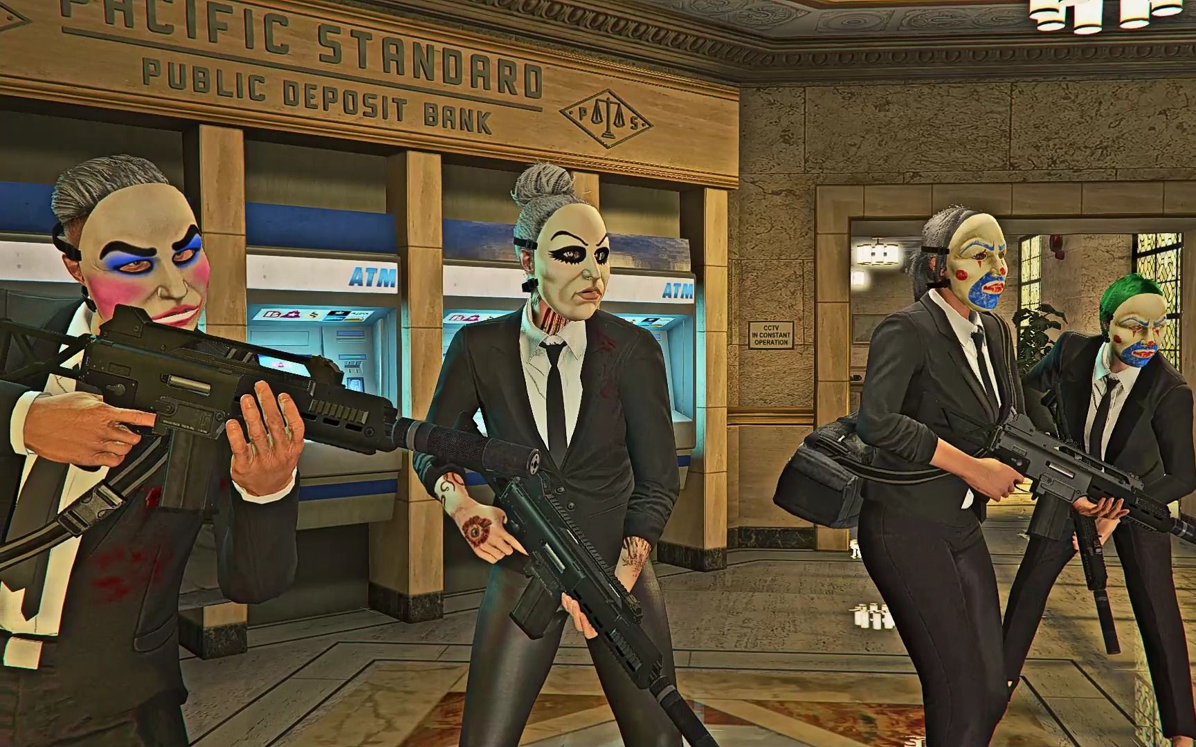 【gta online】太平洋标准银行-太平洋标准银行差事