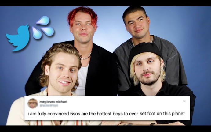 [图]【5 Seconds of Summer】五秒盛夏读饥渴推文！