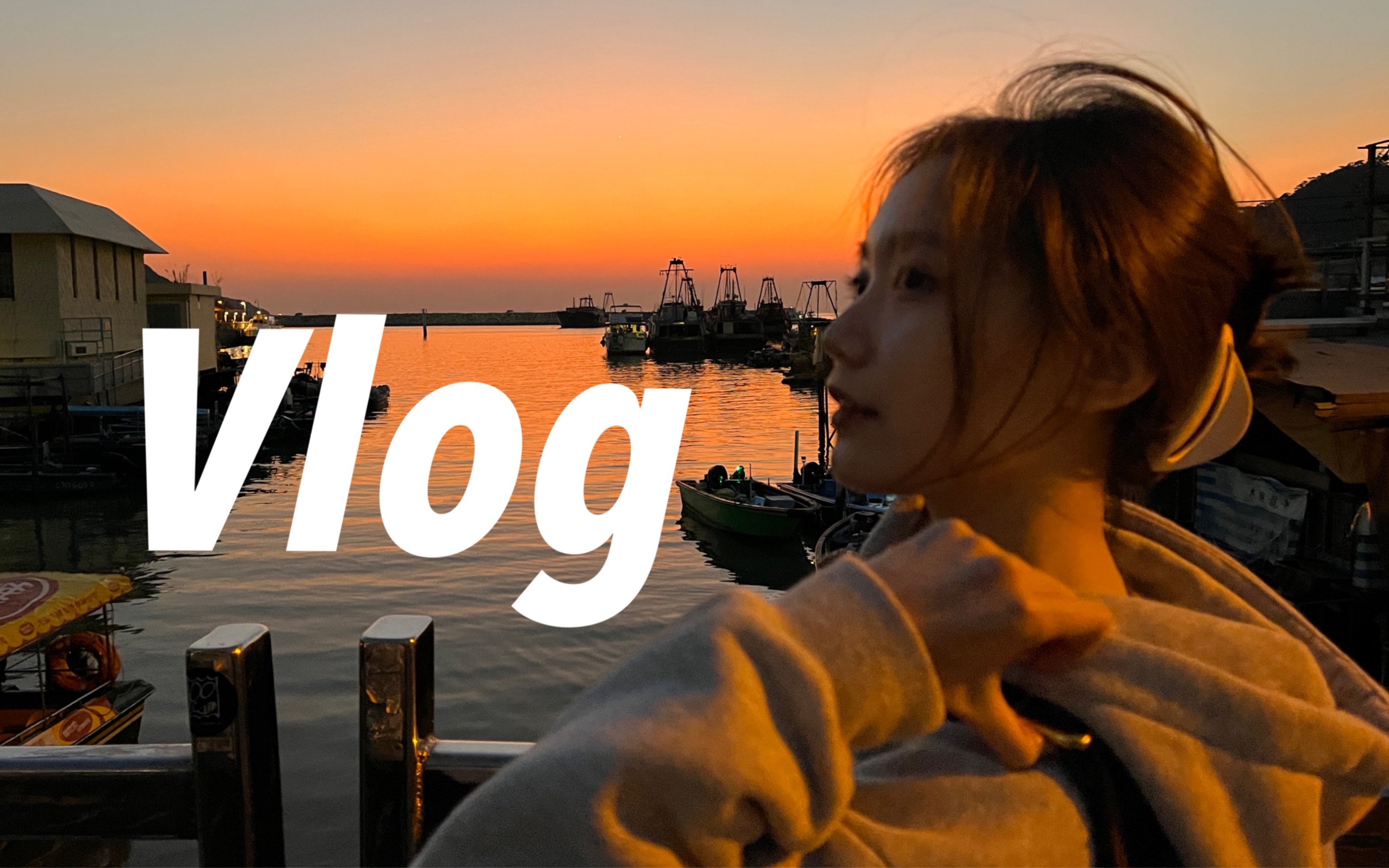 【C仔】香港vlog 出海看海豚的一天!港硕寒假生活 | 逛吃大澳渔村 | 在大屿山间坐全透明缆车 | 见证渔舟唱晚的落日时分哔哩哔哩bilibili