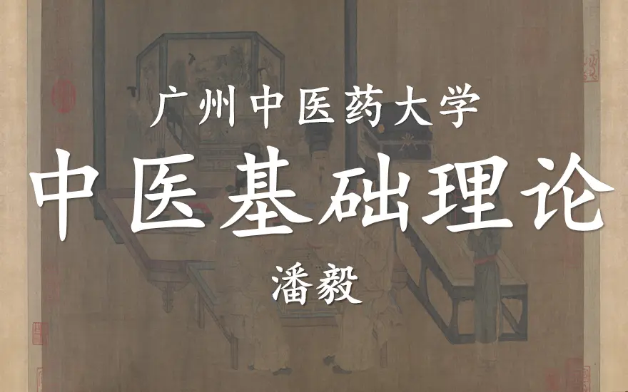 【广州中医药大学】中医基础理论 潘毅（全124讲）