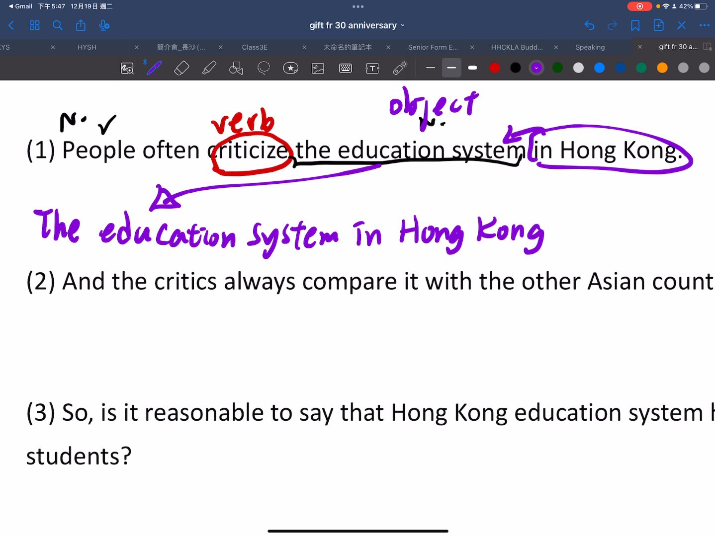 f3_exam1_sentence building_1 (passive voice, reported speech