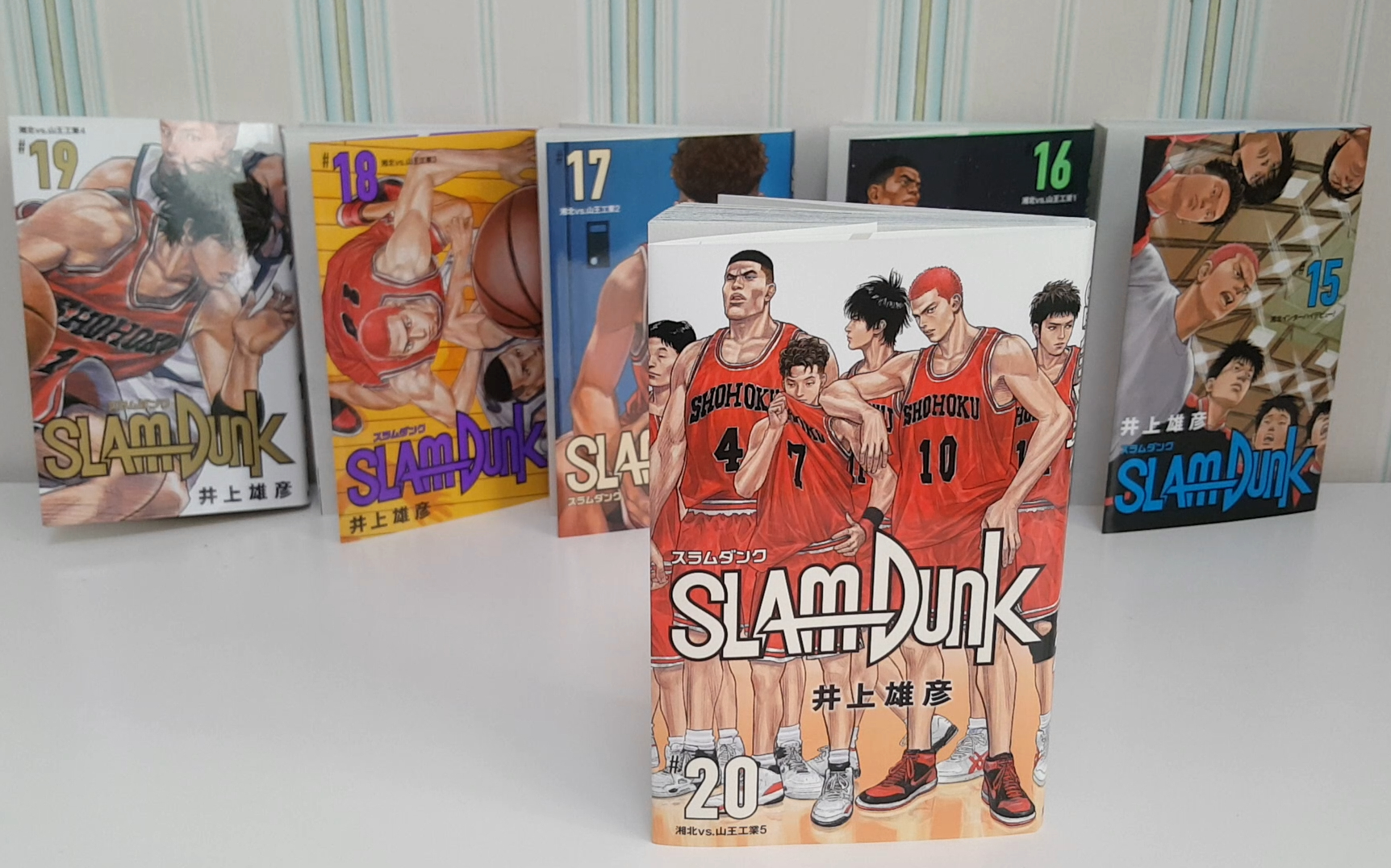 井上雄彦SLAMDUNK灌篮高手漫画新包装再编版15-20卷日版