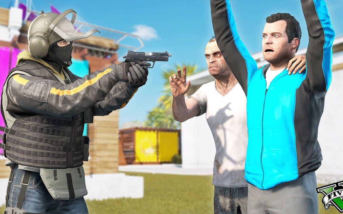 【gta5】中令人笑到窒息的沙雕操作集锦#68