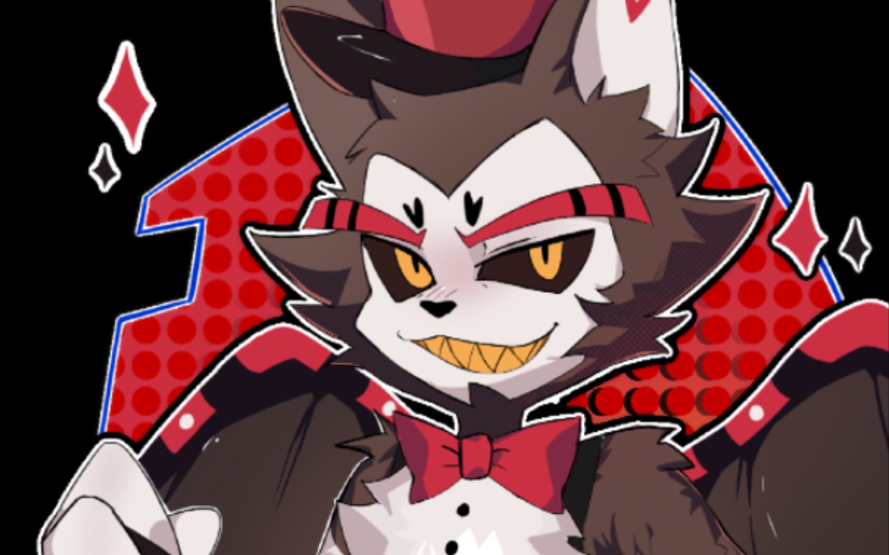 【地狱客栈/绘画过程】30秒husk小猫咪