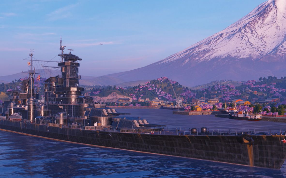 富士级战列舰图片