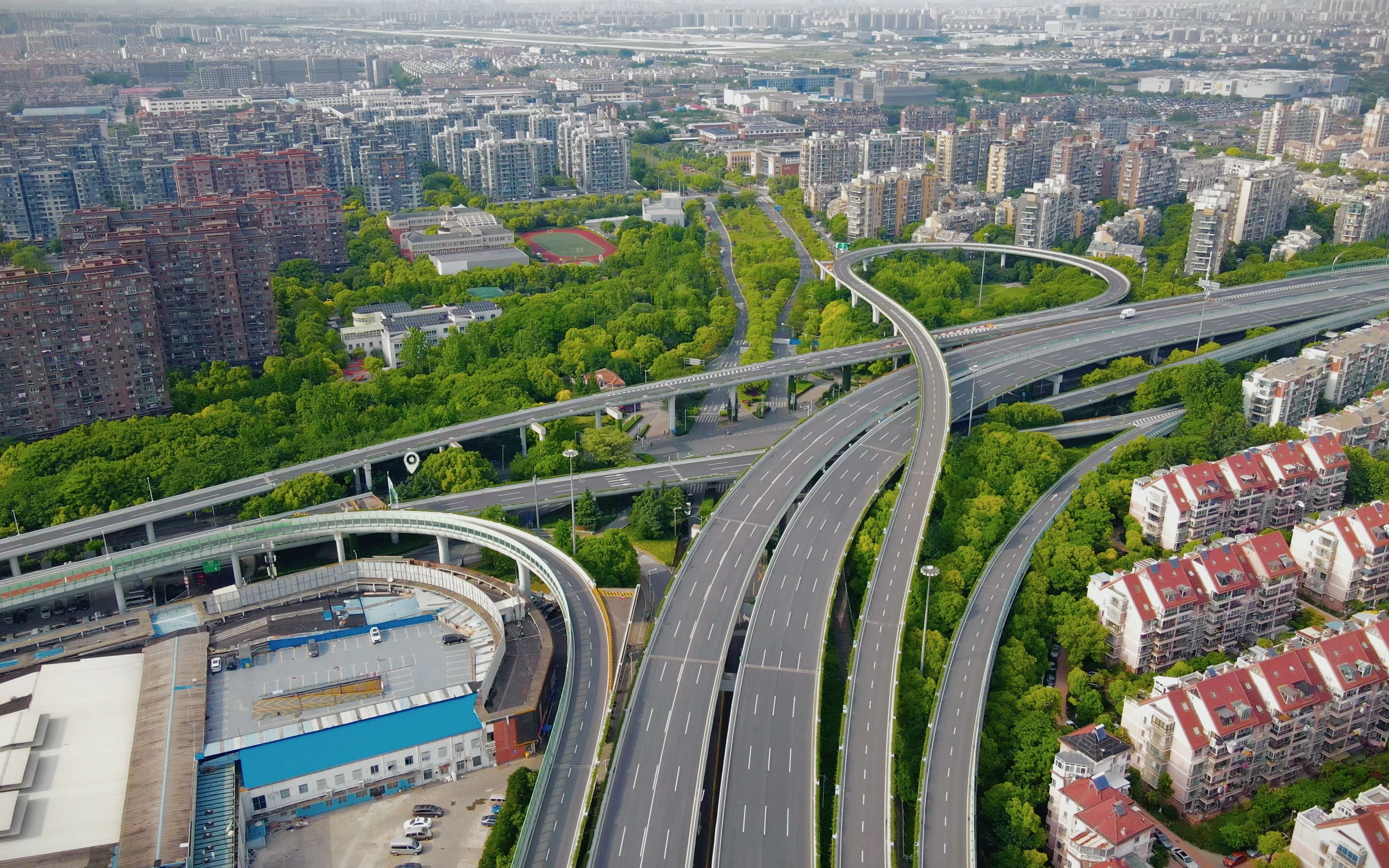 上海中环高架图片