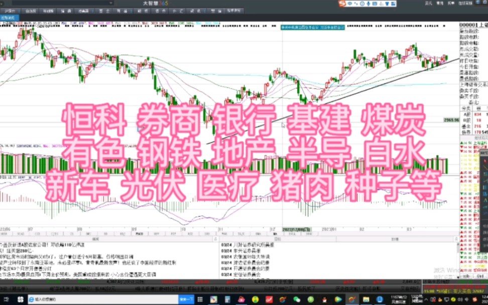 恒科 券商 银行 基建 煤炭有色 钢铁 地产 半导 白水新车 光伏 医疗 猪肉 种子等哔哩哔哩bilibili