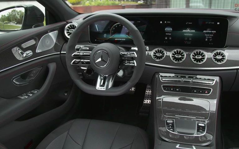 【新车展示】实拍2022梅赛德斯amg cls 53改款-外观内饰