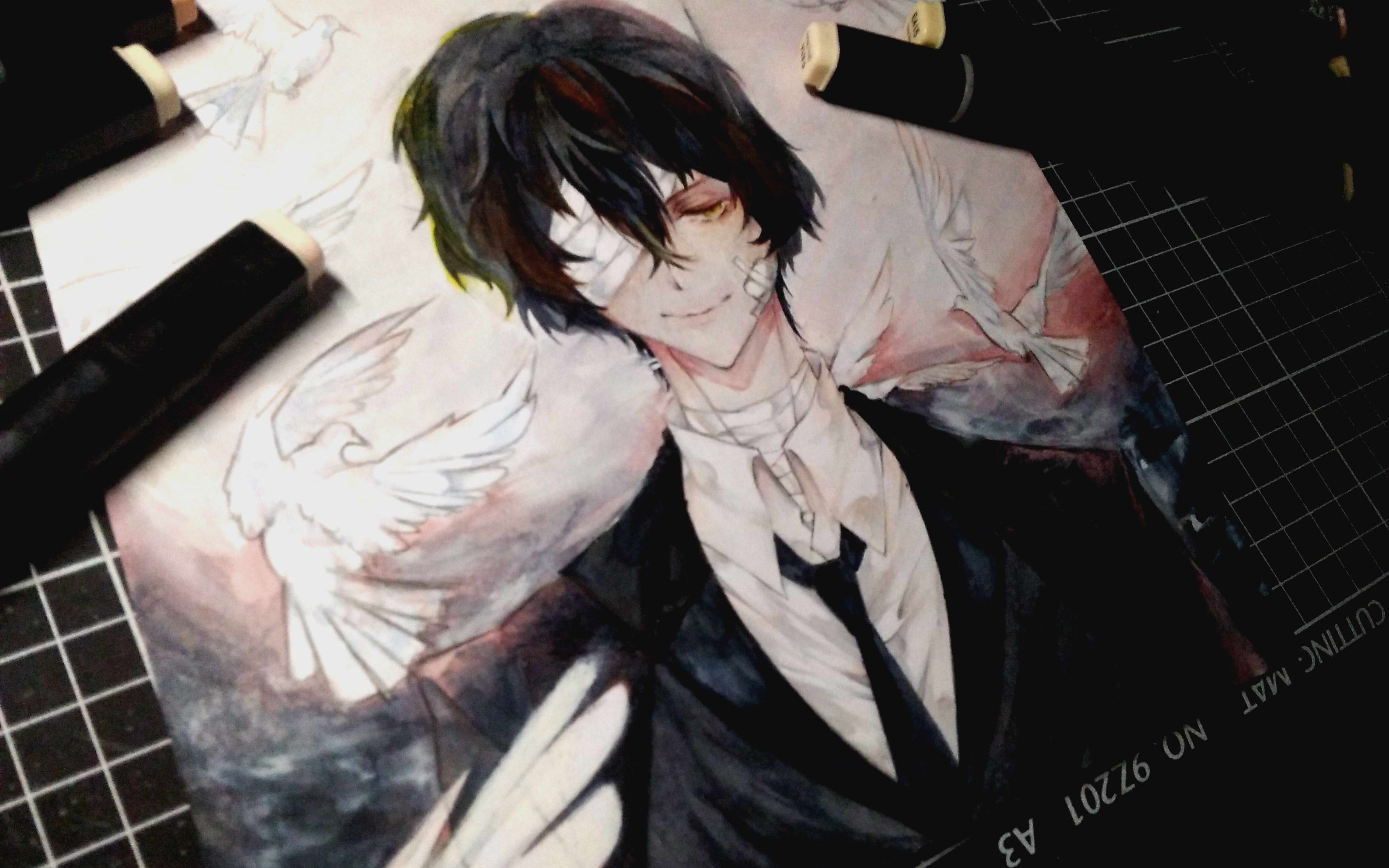 【马克笔原创同人】太宰治.