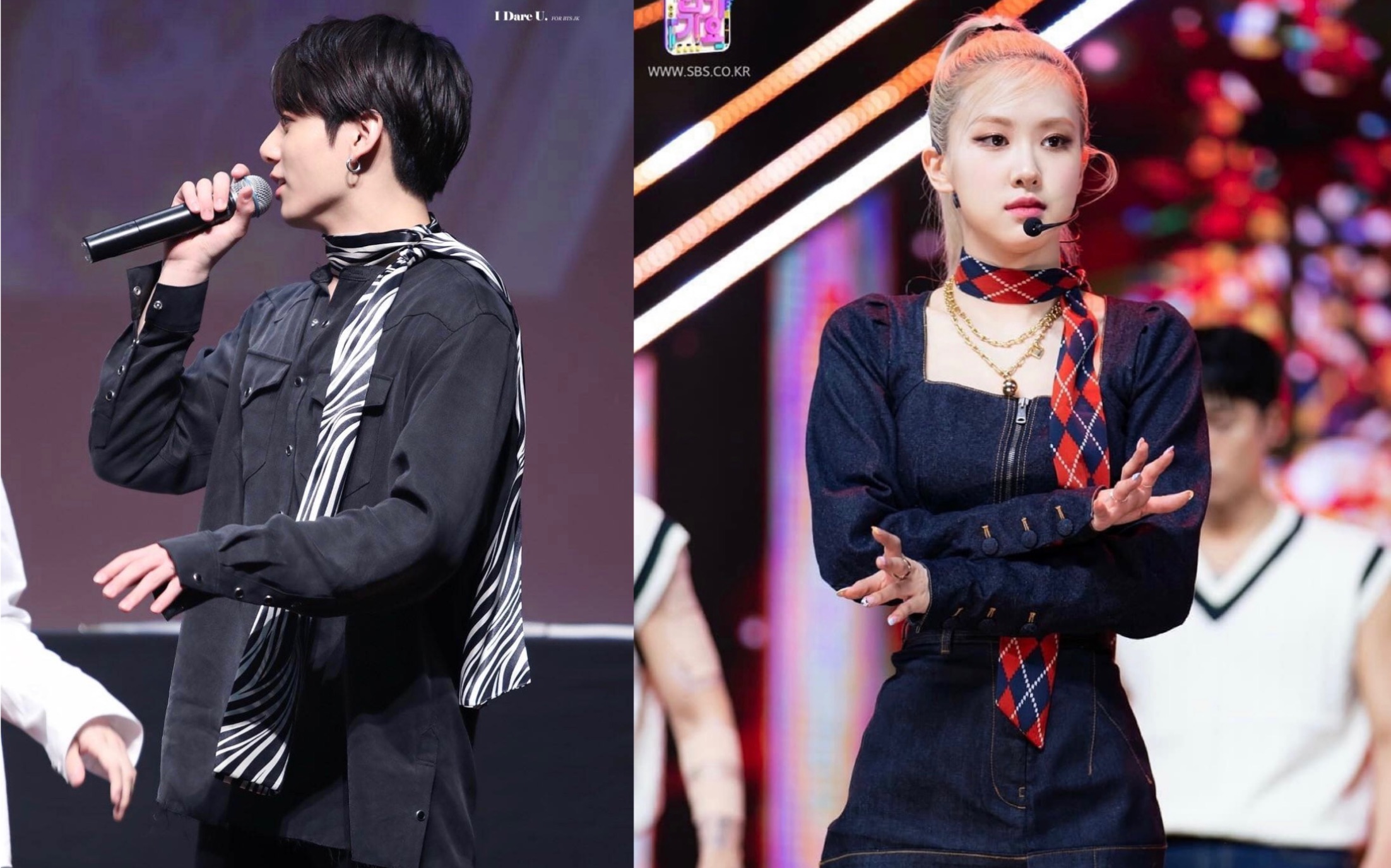 rosekookrosekook果肉cp撞造型啦