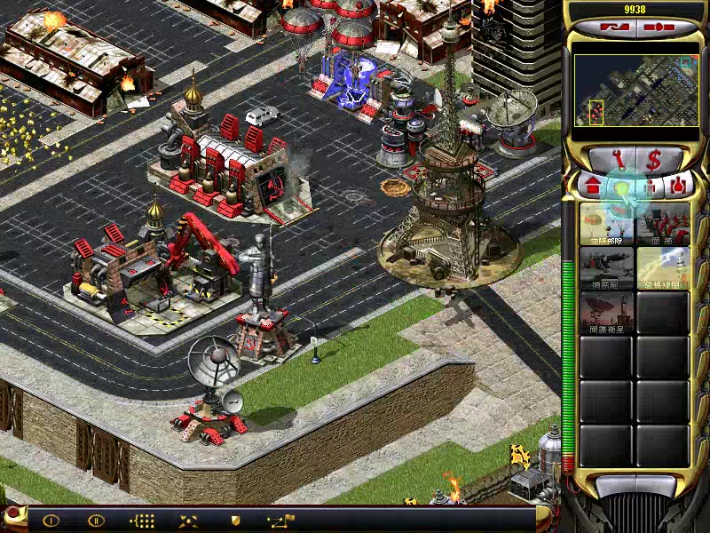 【红警2】第三帝国苏联关卡皮式过法